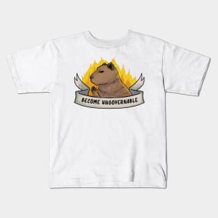 Become ungovernable Kids T-Shirt